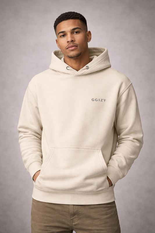 Core Hoodie No. 04 — Bone