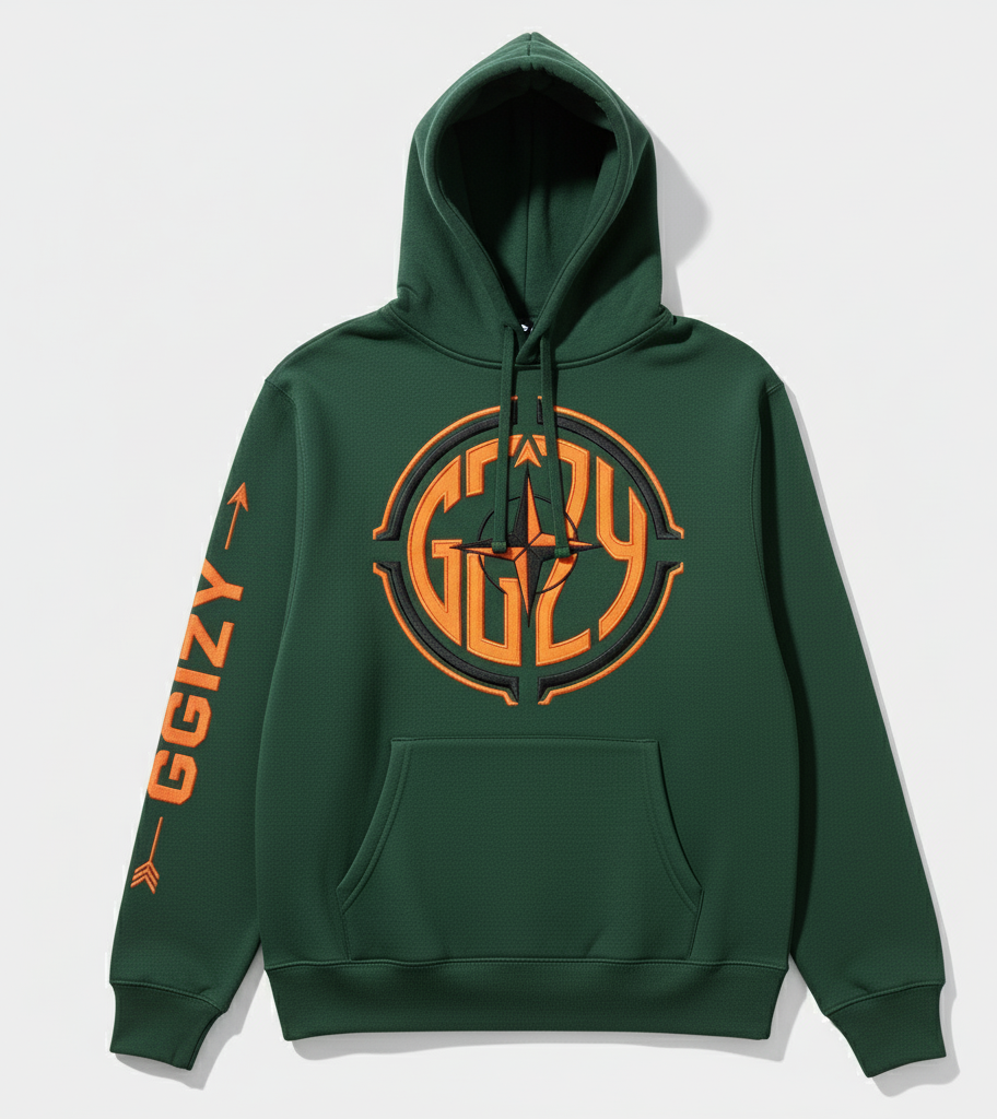 GGIZY Urban Explorer Hoodie, Heavyweight Comfort