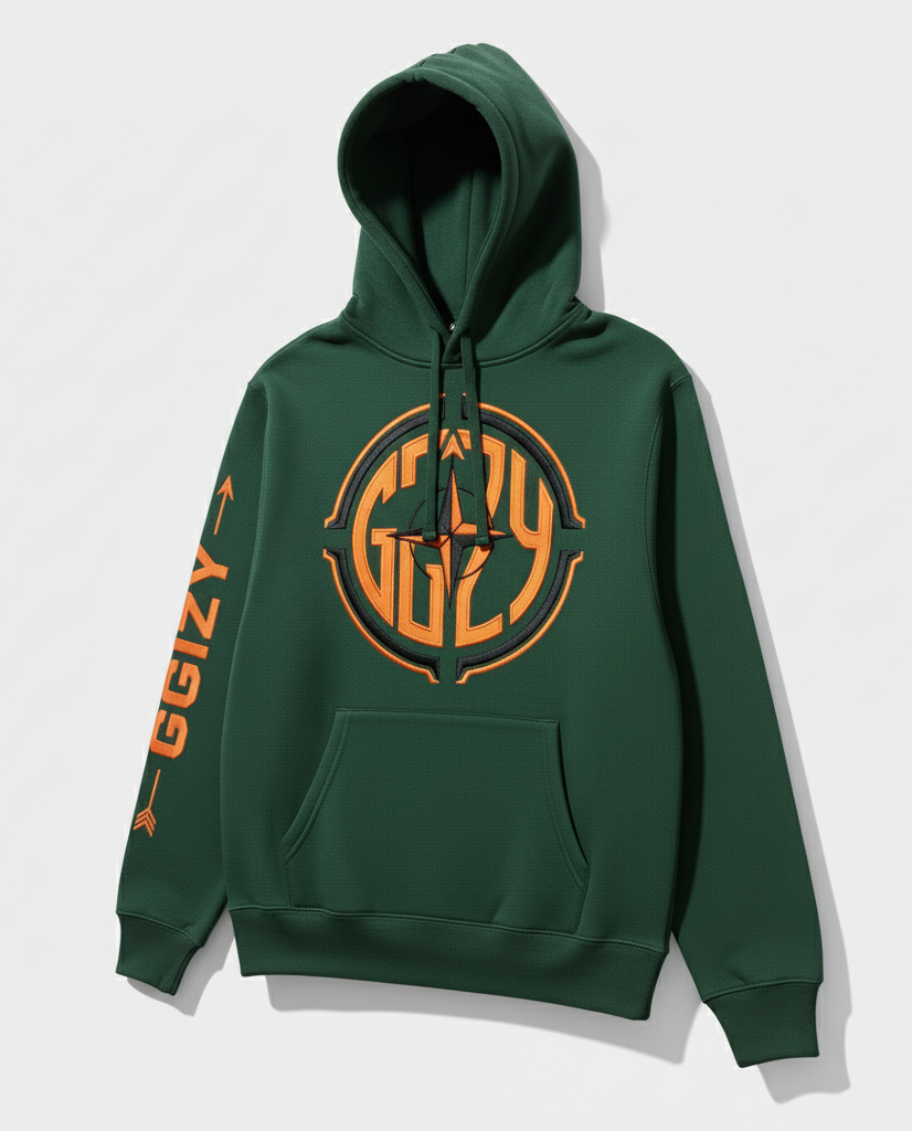 GGIZY Urban Explorer Hoodie, Heavyweight Comfort