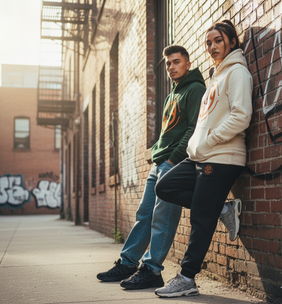 GGIZY Urban Explorer Hoodie, Heavyweight Comfort